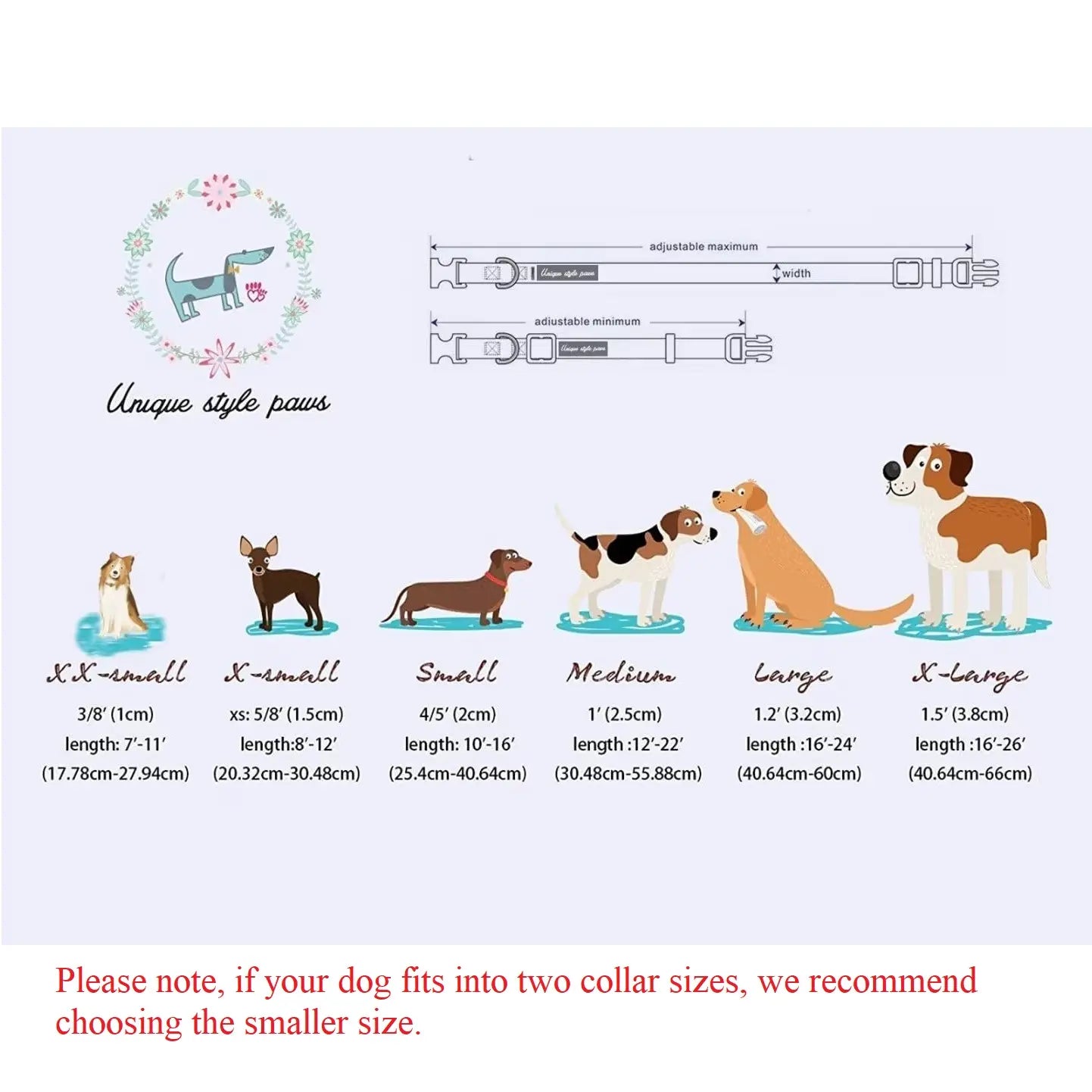 Unique Style Paws Silk Adjustable Durable Dog Collar with Bow Wedding Bowtie Collar for Small to Large Dogs